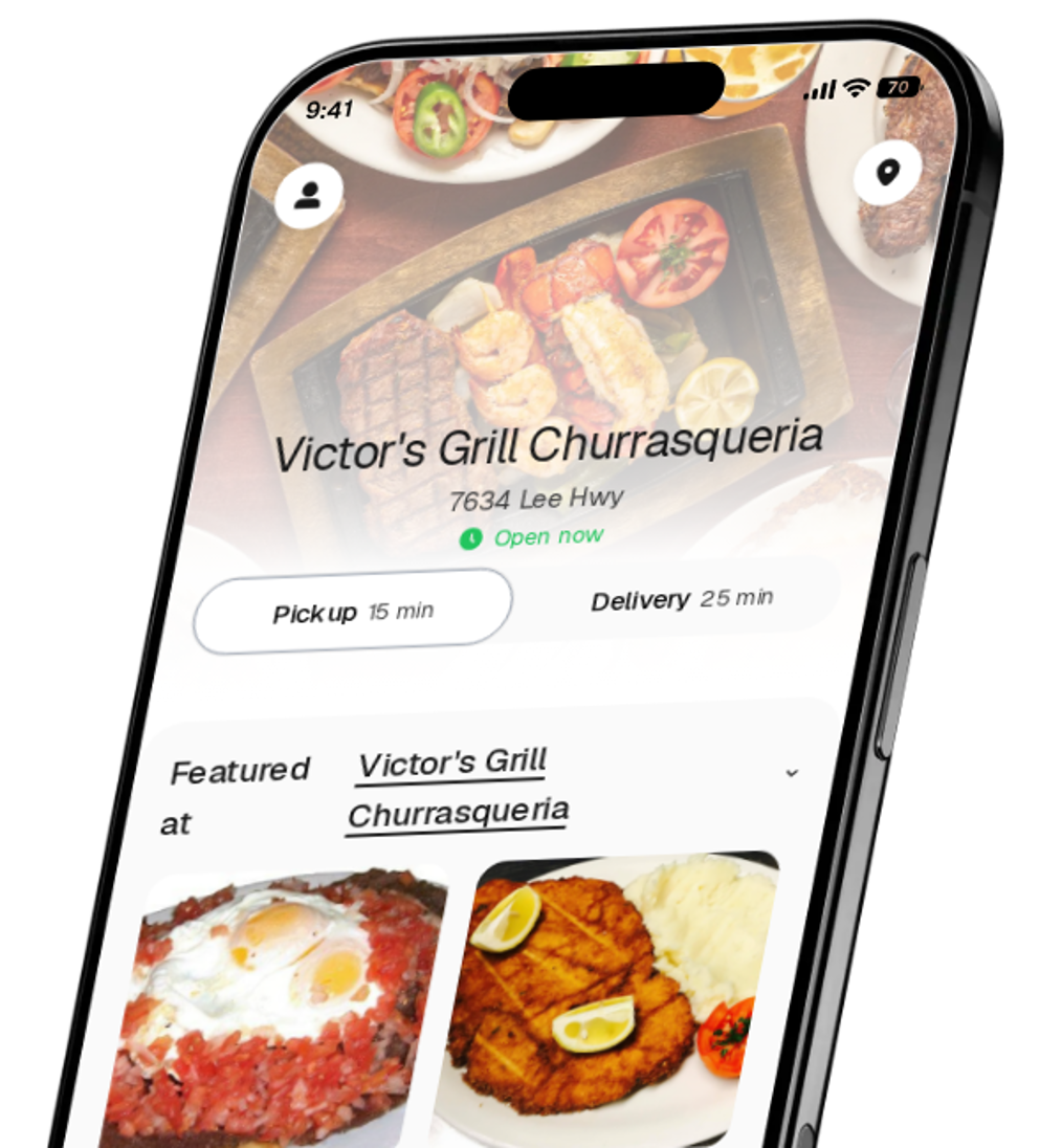 Victor's Grill Churrasqueria app preview