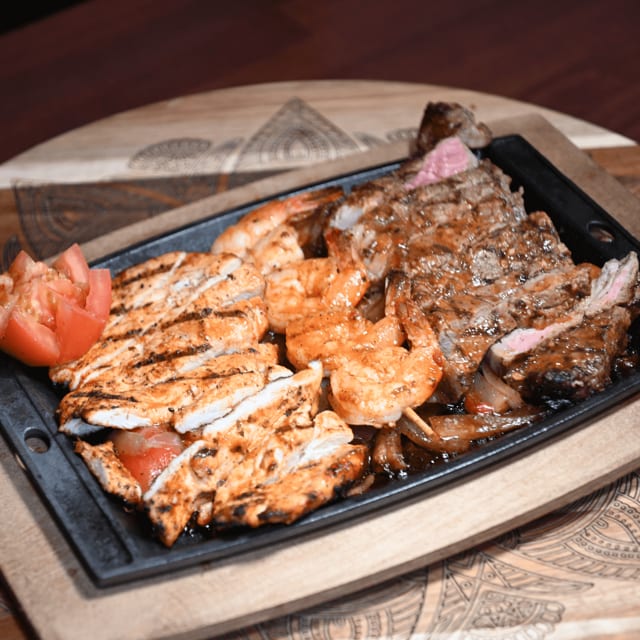 Fajita Trio.