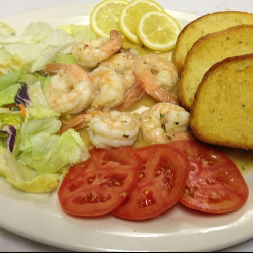 Camarones al Ajillo.